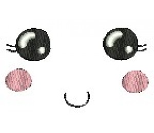 Stickdatei - Puppengesicht